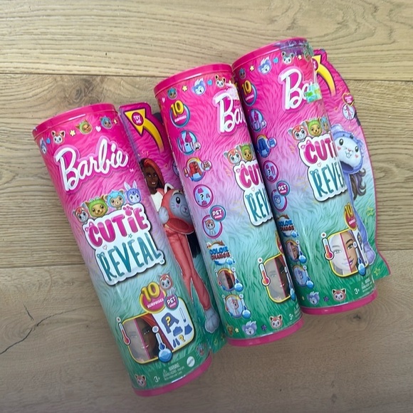 Barbie Cutie reveal NWT set of 3 - Picture 1 of 1
